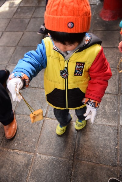 おいなりとろうそくのセット50円