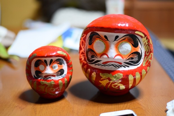 新しいだるま