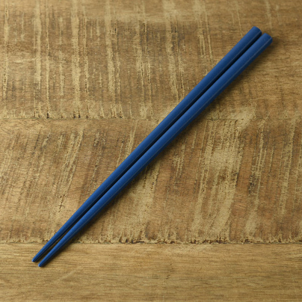 カラフルスティック箸 ブルー