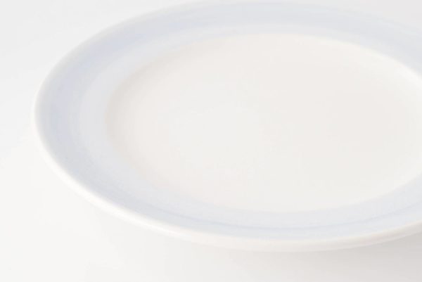 EXIV 27cm Dinner Plate – Indigo Rim